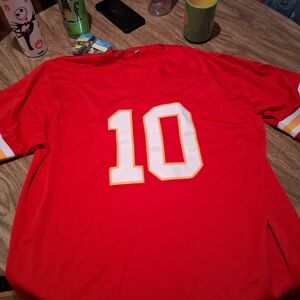 NFL Red and White Men's Jersey